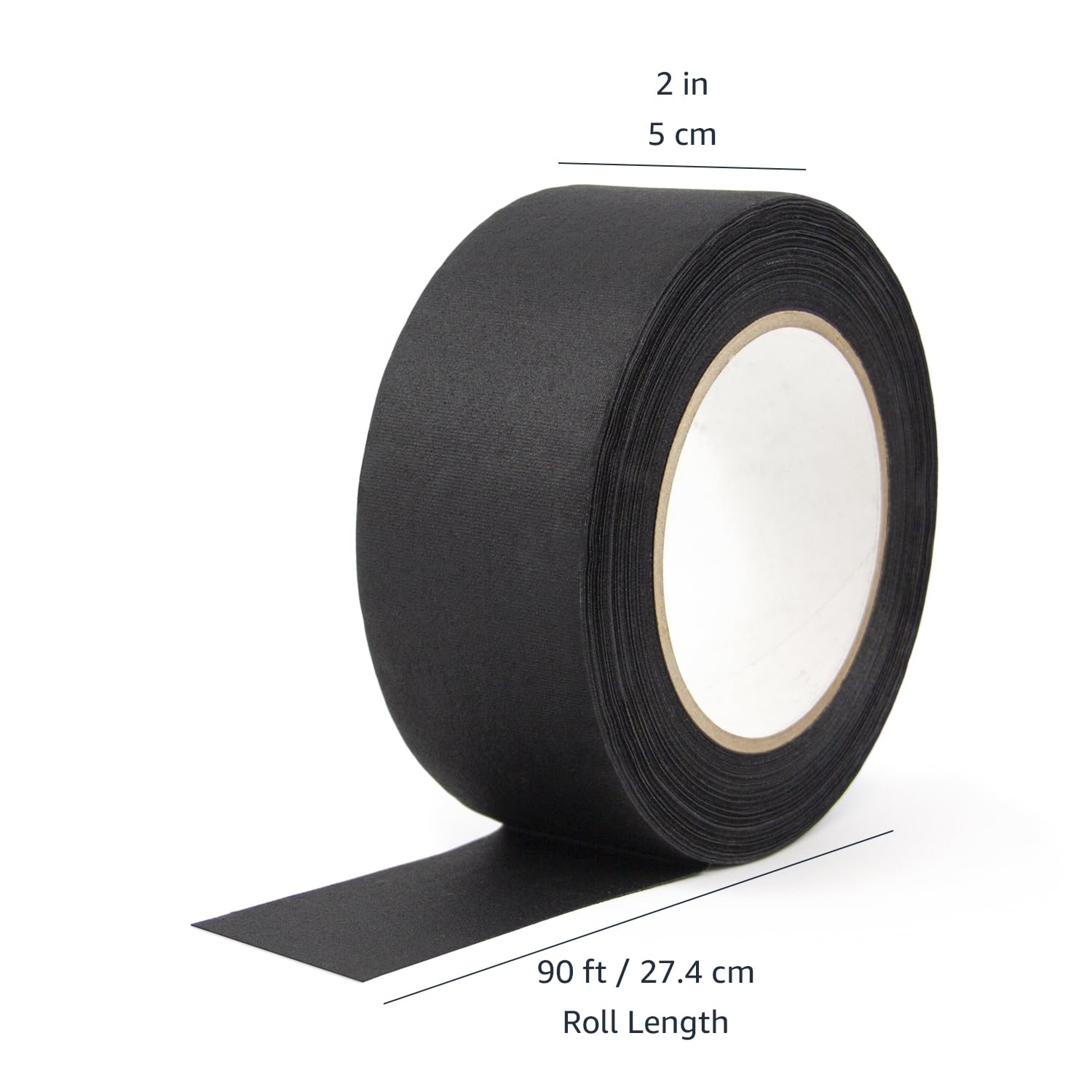 Thumbnail 4 de Amazon Basics No Residue Gaffers Tape for Photography, 2" x 90' (Black)