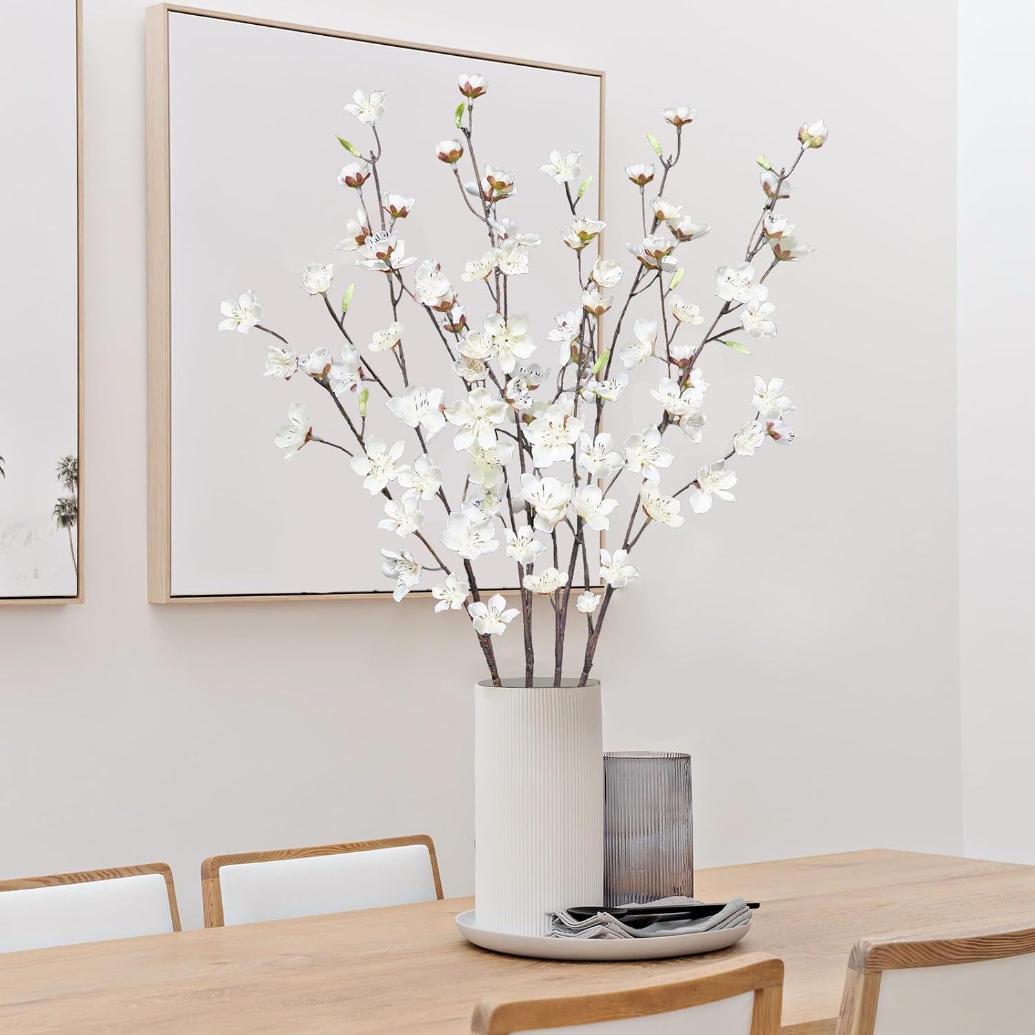 Thumbnail 6 de Tepaler Artificial Cherry Blossom Branches 28-Inch