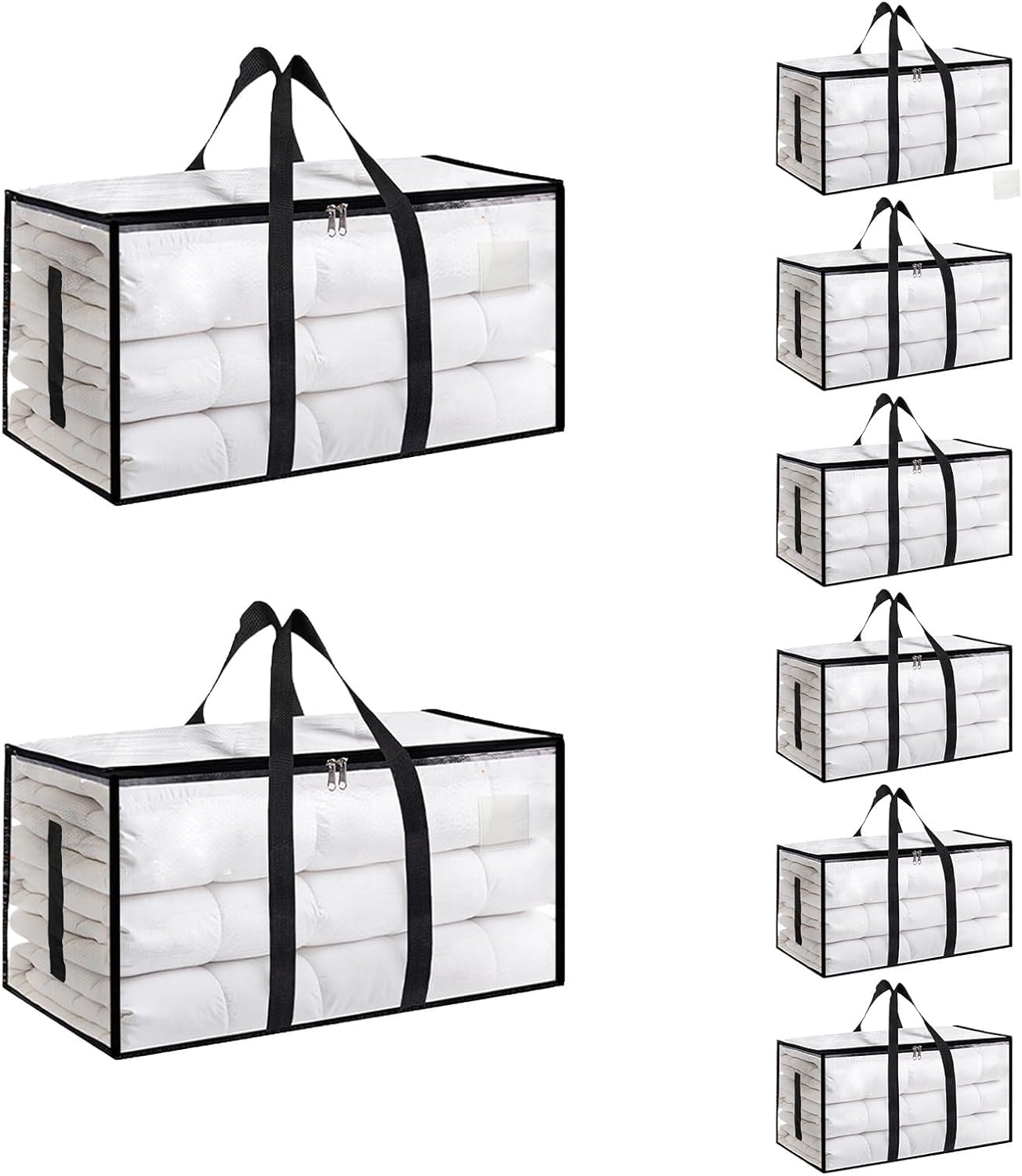 Detalle de 8 Pack Extra Large Moving Bags Waterproof Totes