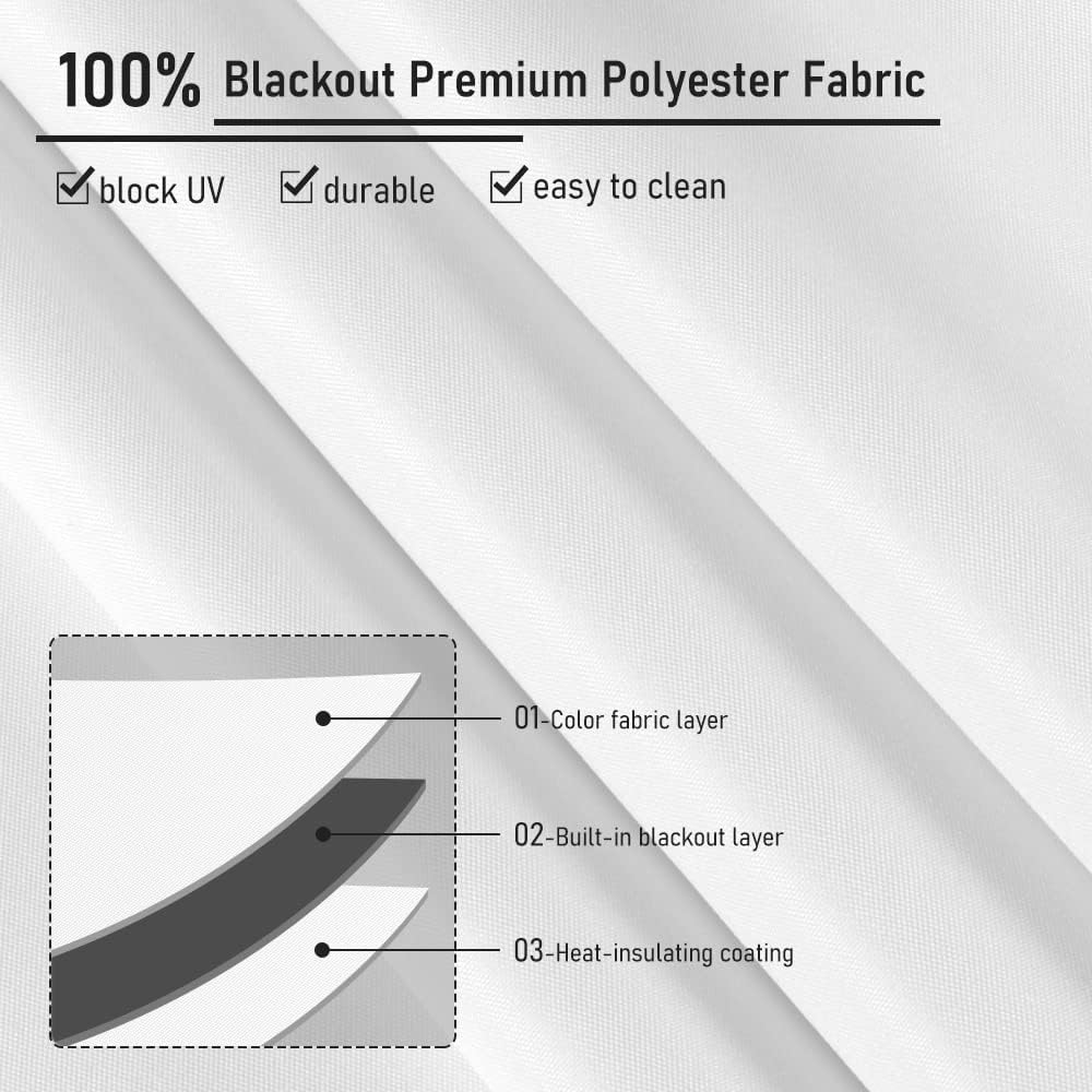 Thumbnail 3 de Kokorona blackout roller shade, 34" W x 72" H