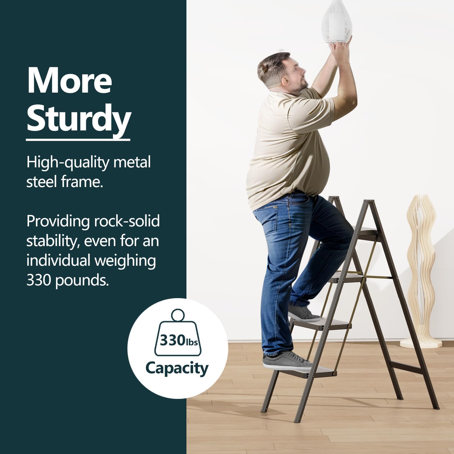 Thumbnail 1 de WOA WOA Folding Step Stool, 4-Step