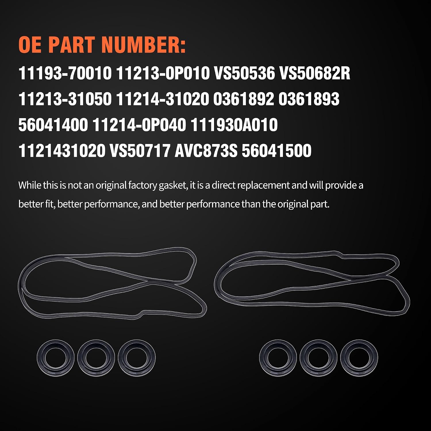 Detalle 2 de HiSport Valve Cover Gasket VS50682R