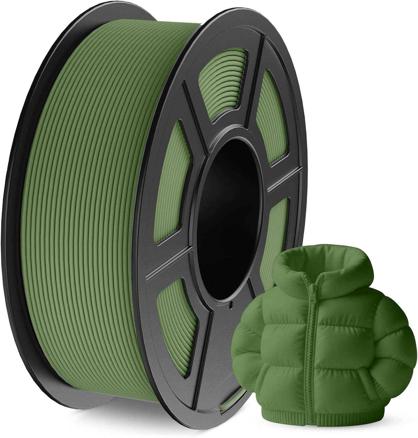 JAYO Matte PLA Filament 1.75mm Olive Green