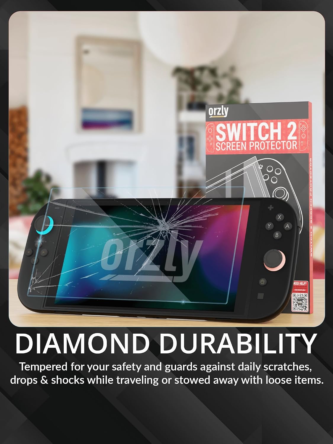 Thumbnail 4 de Orzly Protector Pantalla para Nintendo Switch 2 2025