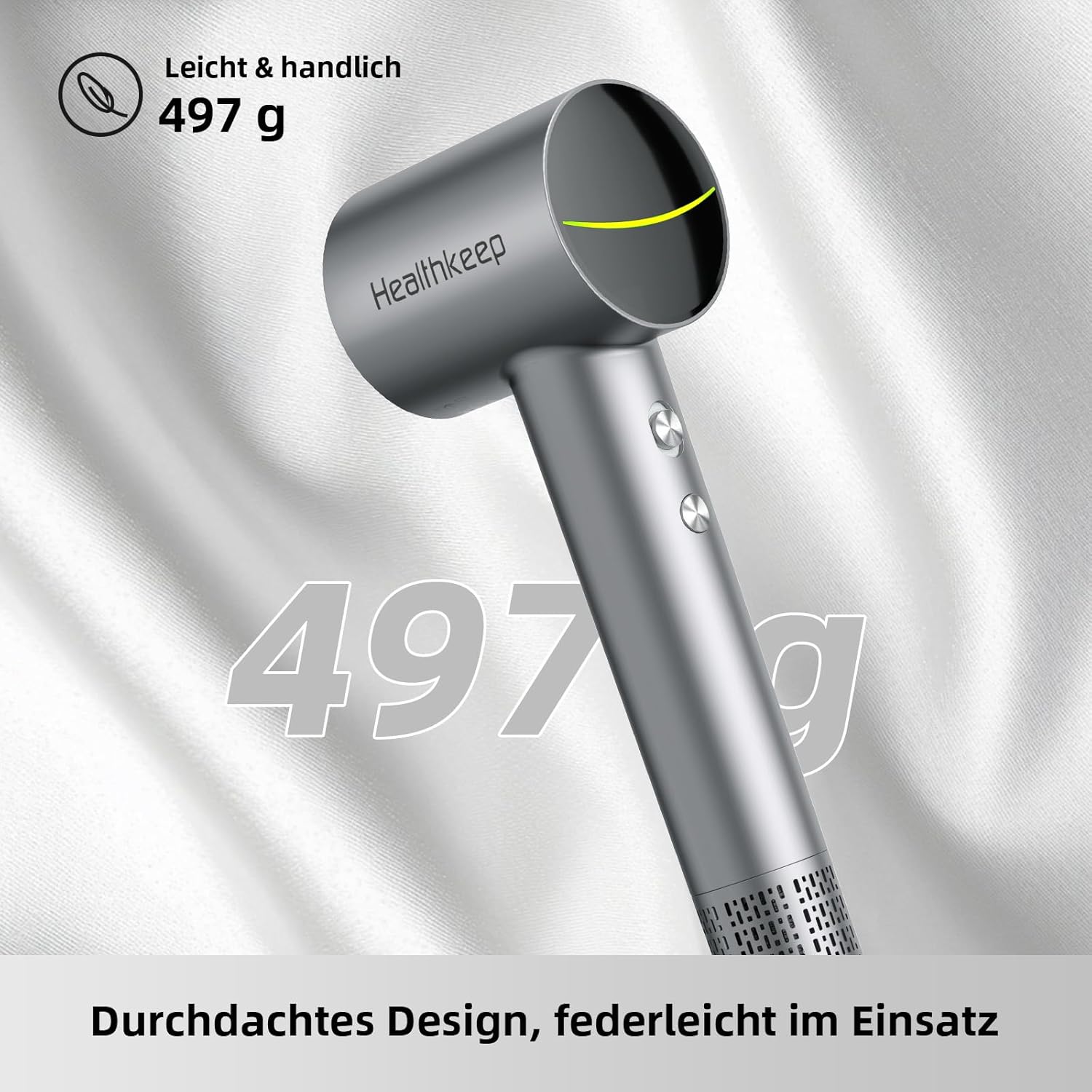 Thumbnail 3 de Phon Capelli Professionale – Asciugatura Rapida, Anti-Crespo, 1500 W con Motore Brushless e Diffusore Incluso