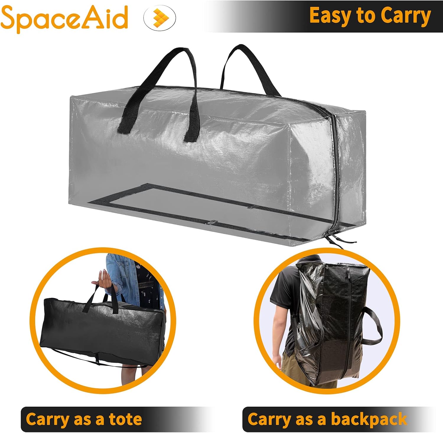 Detalle de SpaceAid Heavy Duty Moving Bags 86 L