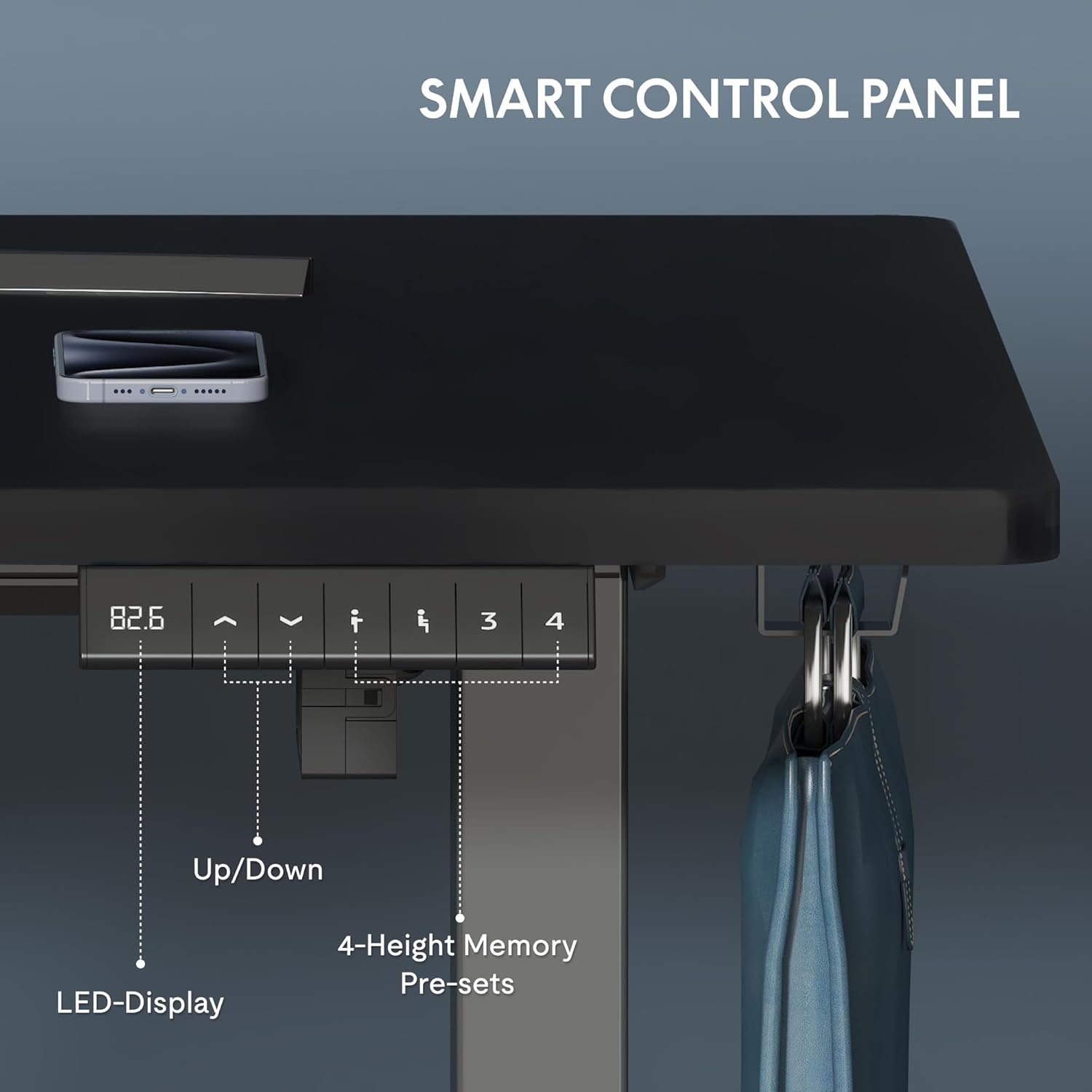 Thumbnail 3 de FLEXISPOT Escritorio Eléctrico Elevable 120x60cm 🖥️