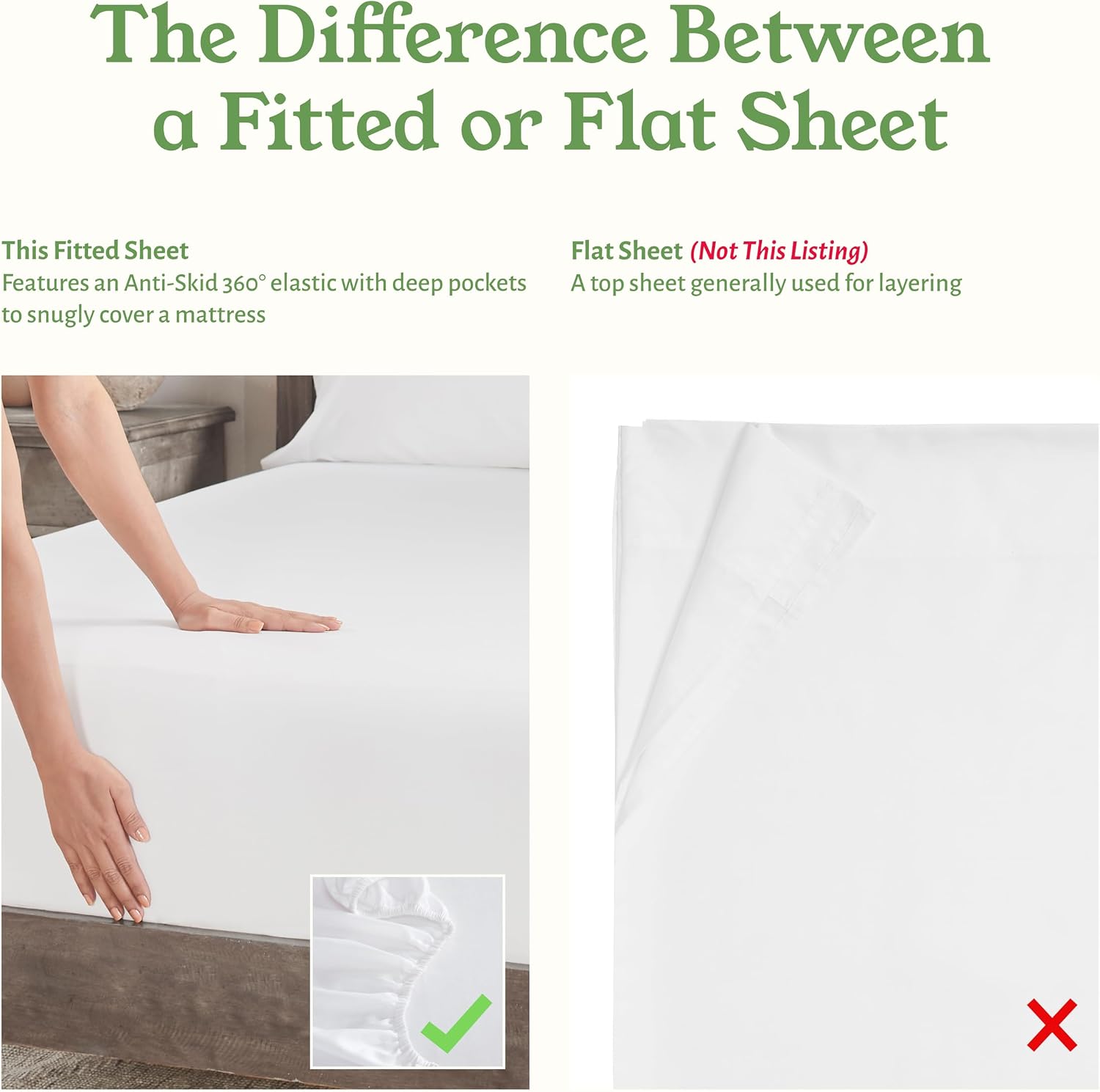 Thumbnail 4 de California Design Den King Fitted Sheet