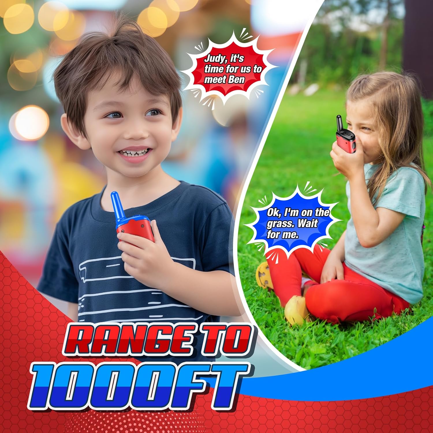 Thumbnail 2 de Toyokid Spider Walkie Talkie 2-pack for Kids