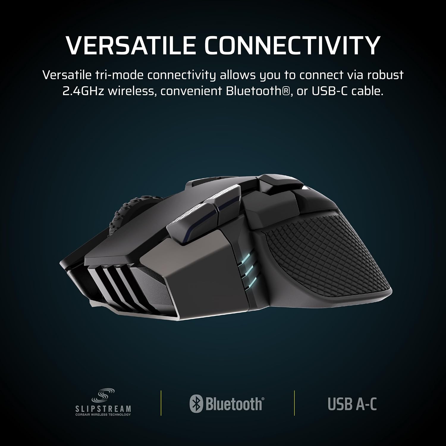 Detalle de CORSAIR Wireless Gaming Mouse IRONCLAW
