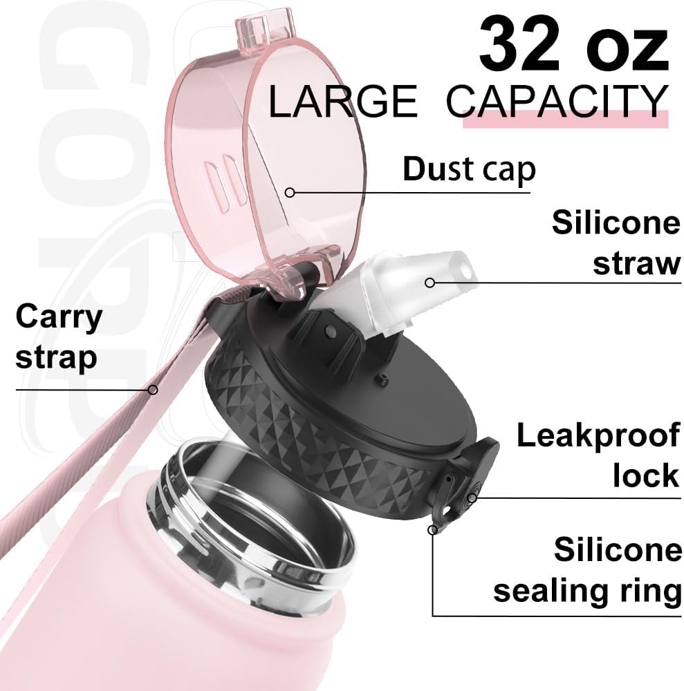 Detalle 1 de GOPPUS 1L Stainless Water Bottle