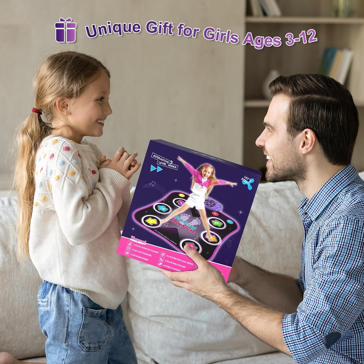 Thumbnail 6 de Flooyes Dance Mat 6-Button Light-Up Pad
