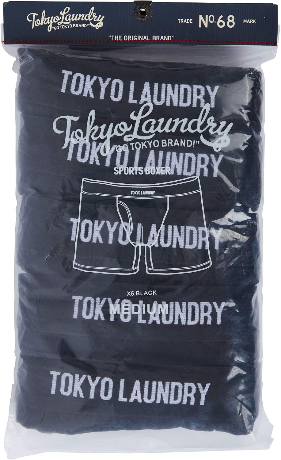 Detalle de Tokyo Laundry Men’s 5 Pack Boxer Shorts Set