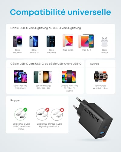 Thumbnail 6 de Anker Chargeur Rapide USB-C 20 W