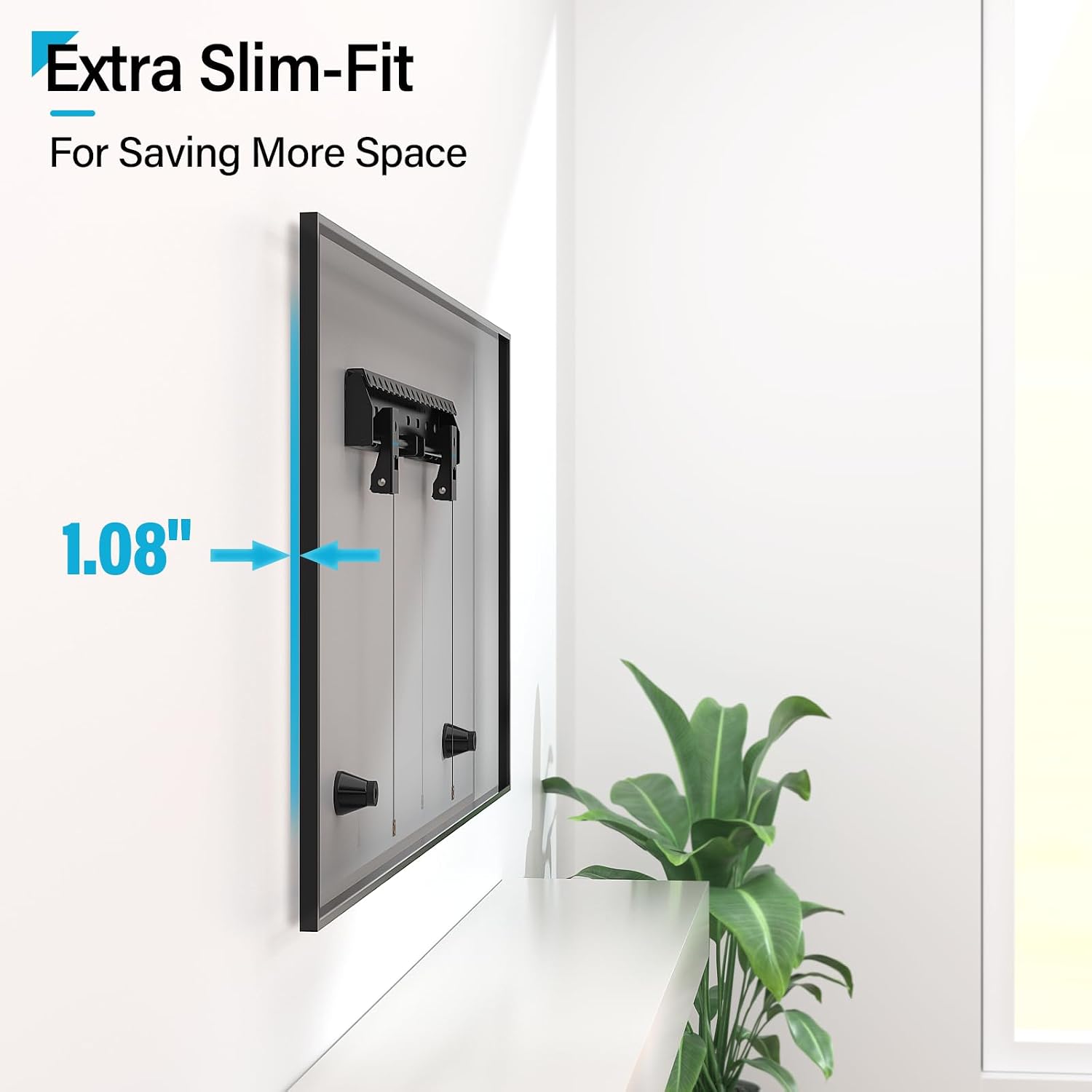 Detalle 2 de Supcline No Stud TV Wall Mount for 26-65" TVs