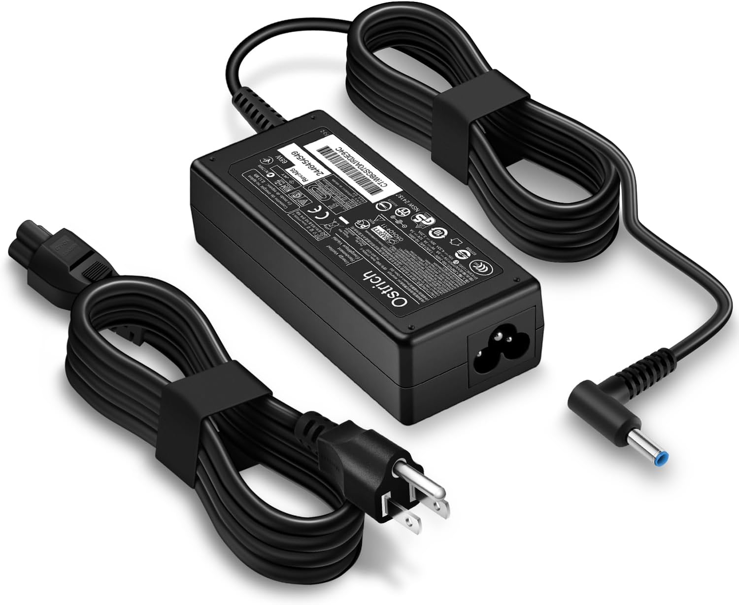 Thumbnail 6 de Ostrich PPP009L-E HP Laptop Charger, 65W/45W Smart Blue Tip