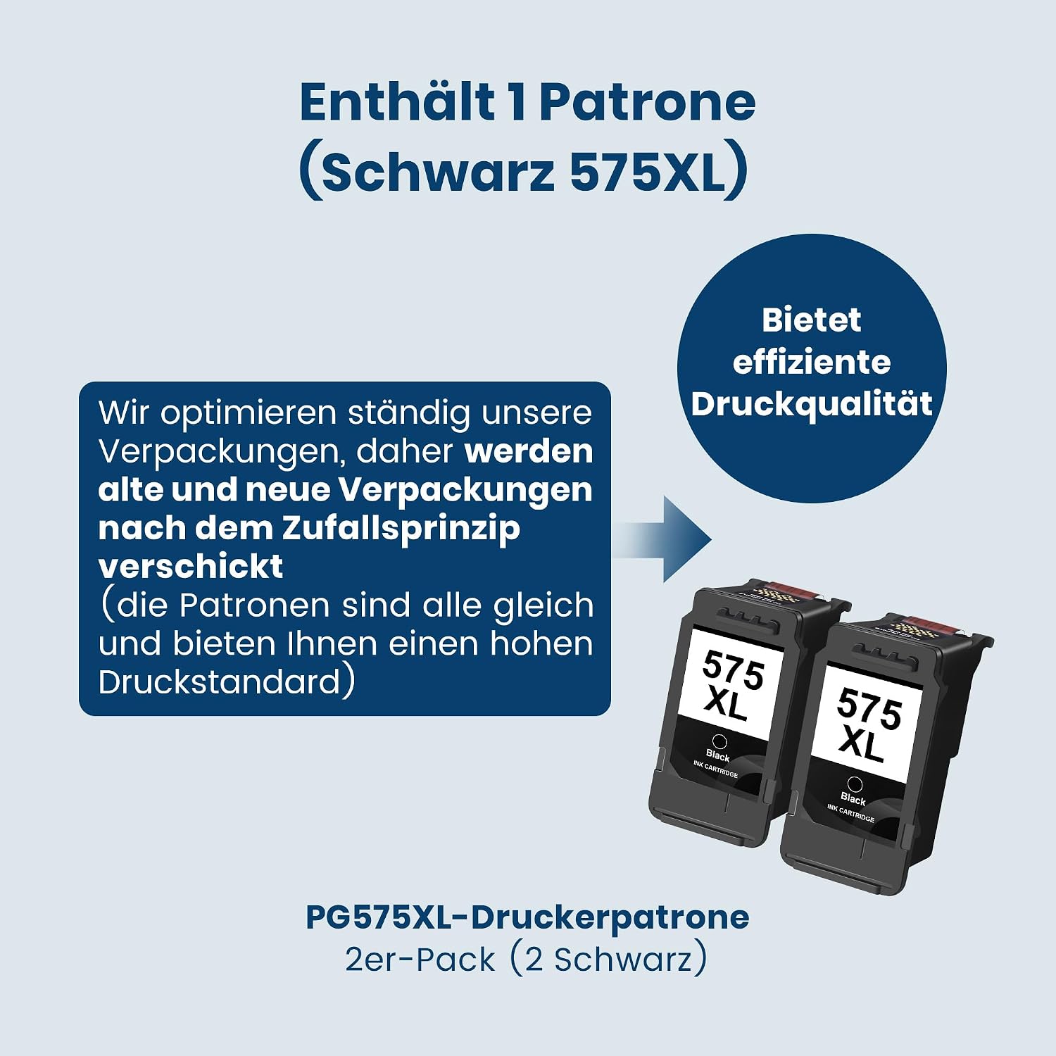 Detalle 2 de Washope PG575 XL Druckerpatronen 450 Seiten 🖨
