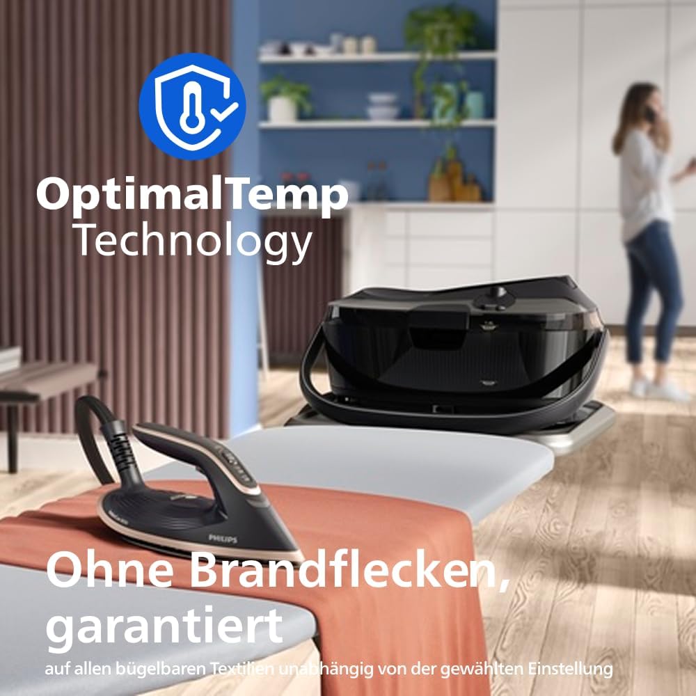 Thumbnail 2 de Philips PerfectCare 8000 Series Dampfbügelstation PSG8200/80 – kraftvolles, schonendes Dampfbügeln