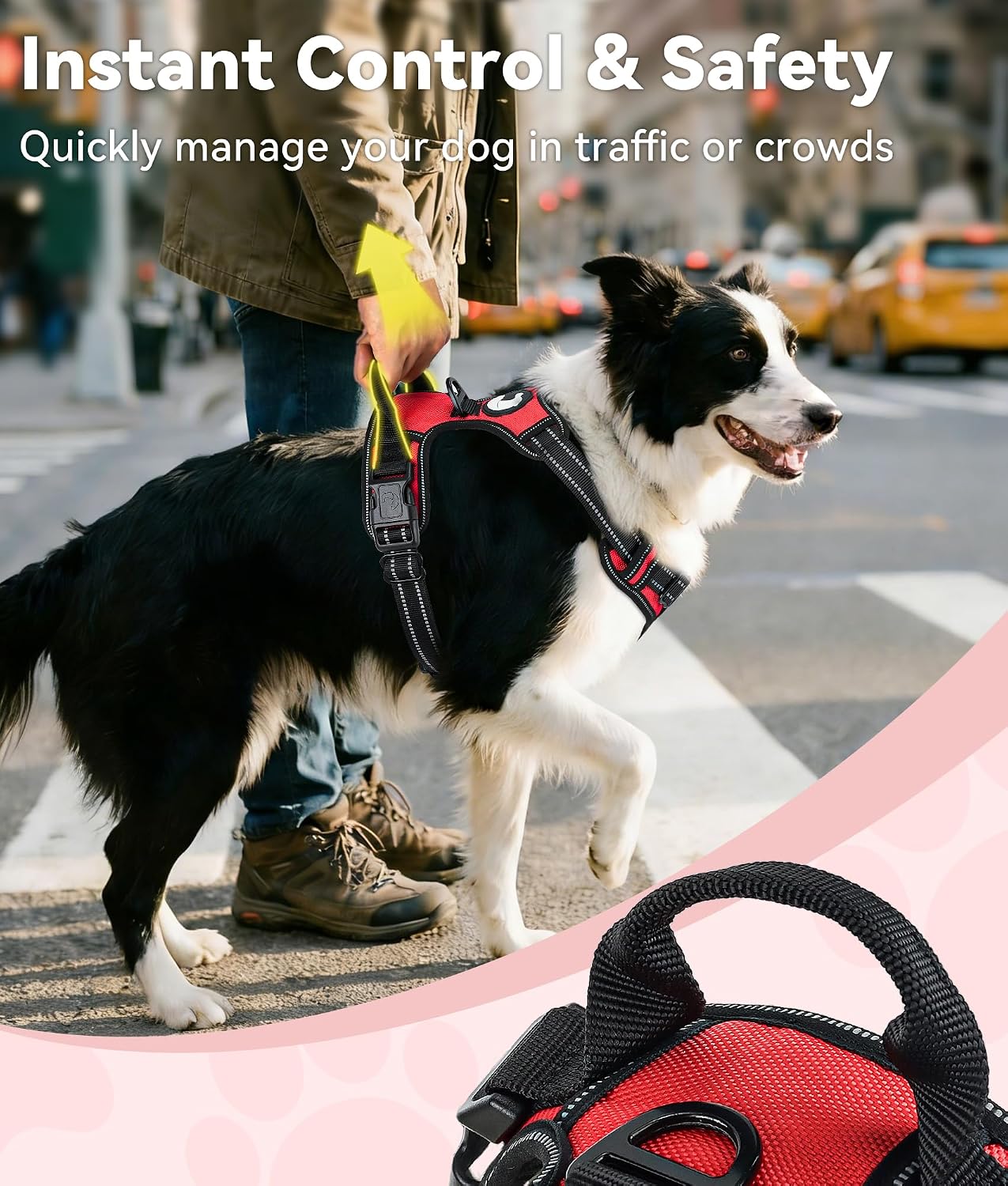 Detalle 2 de Joytale Harnais Chien XL anti-traction 50–101,5 cm