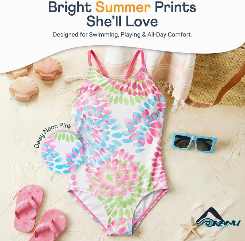 Thumbnail 6 de Kanu Surf Girls Daisy Beach Sport One Piece Swimsuit