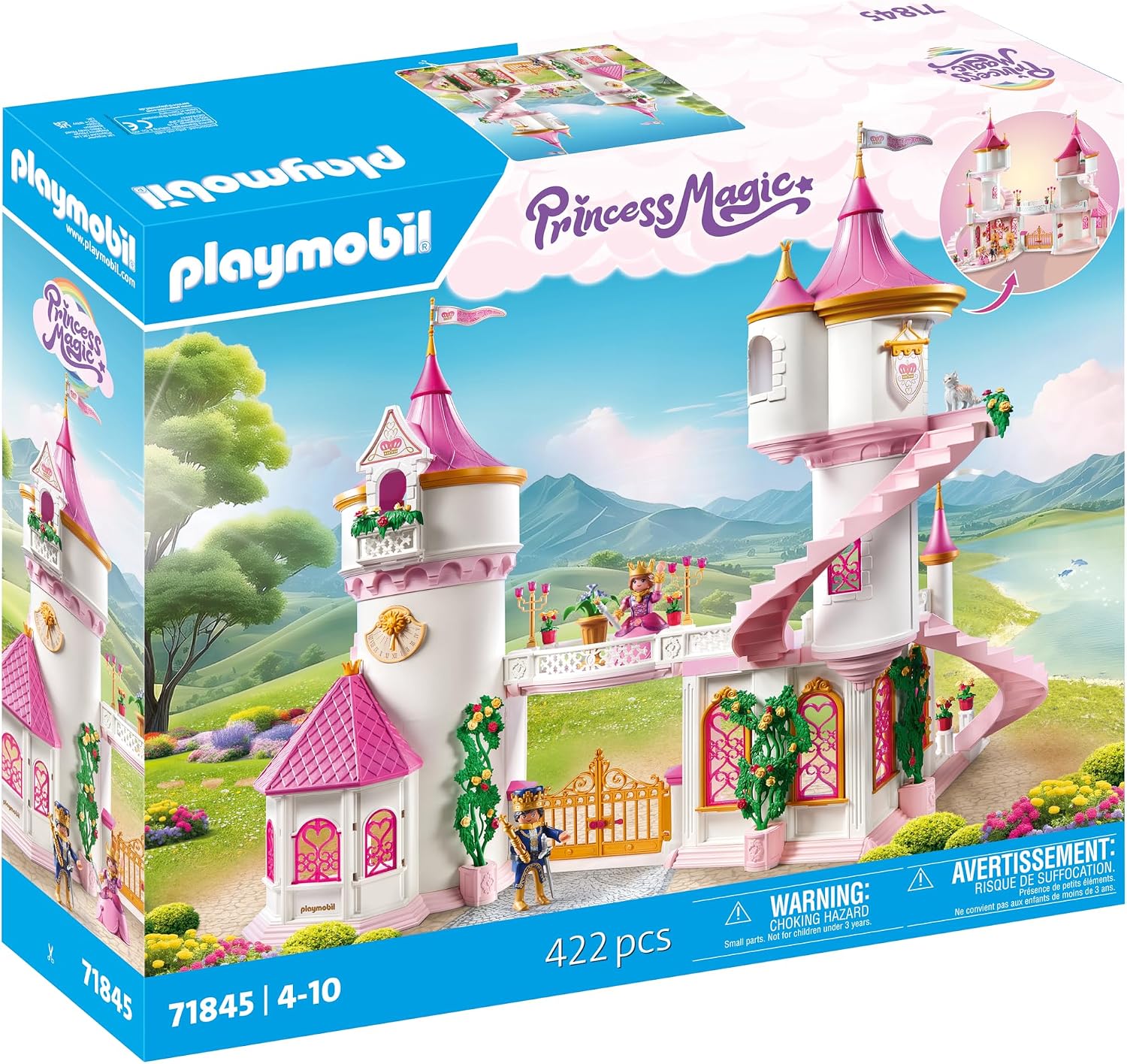 Detalle de PLAYMOBIL Princess Tre Principesse (72055) - 3 principesse con vestiti intercambiabili e accessori