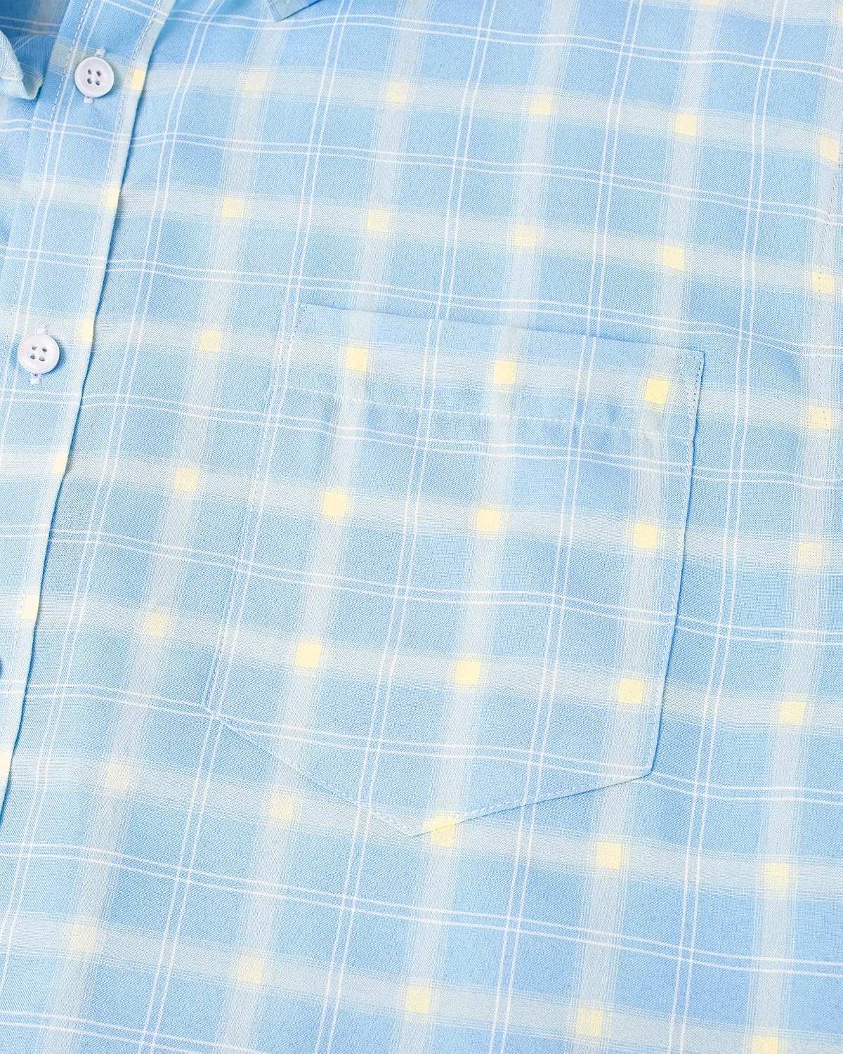 Thumbnail 4 de Alimens & Gentle Plaid Button Down Shirt Cotton Long Sleeve