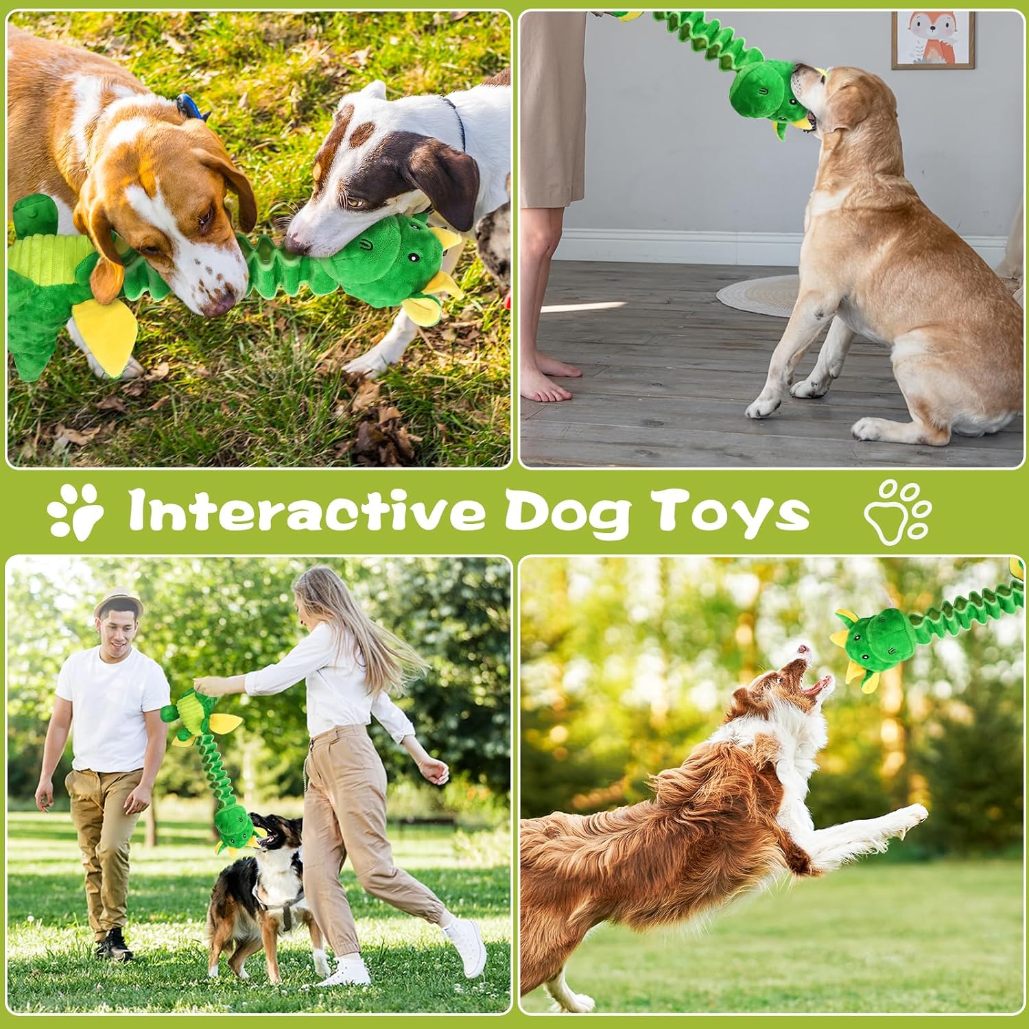 Detalle de Eneston Plush Squeaky Dog Toy