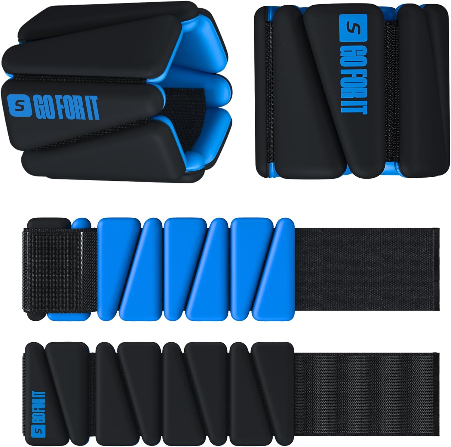SPORTBIT Wrist and Ankle Weights 1 lb set