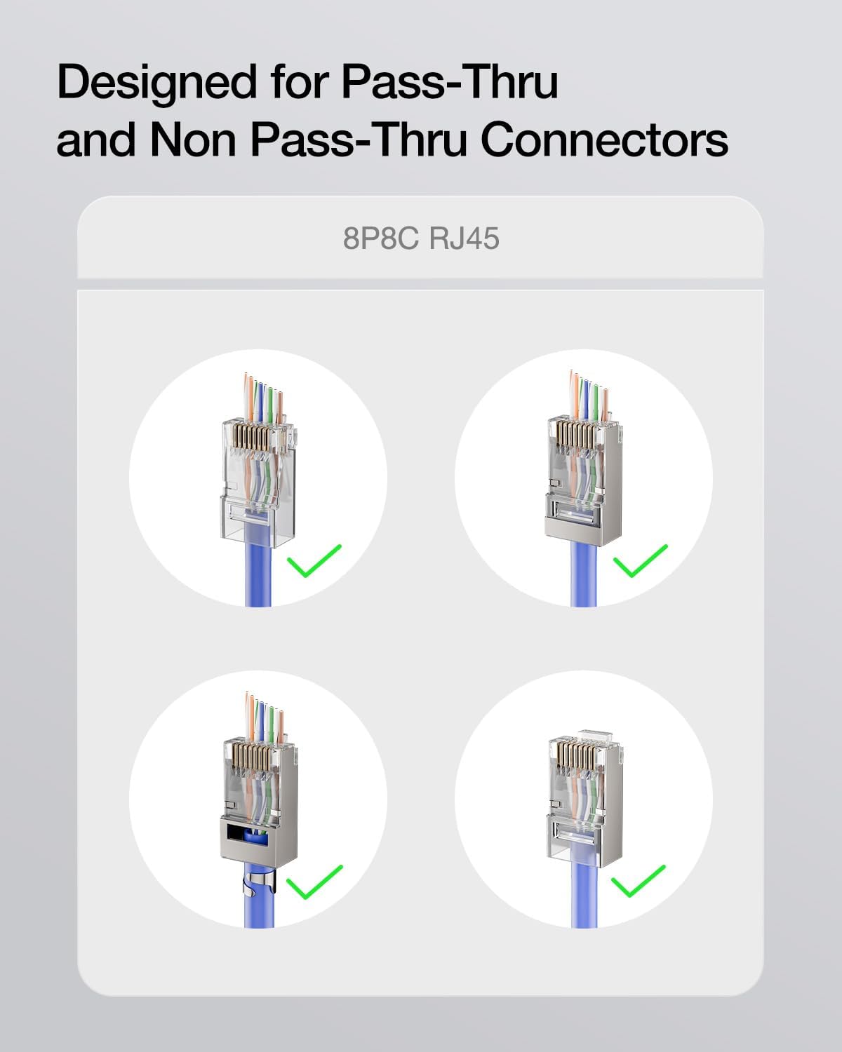 Thumbnail 5 de VCE GJ670BL RJ45 crimp tool for Cat6 📷