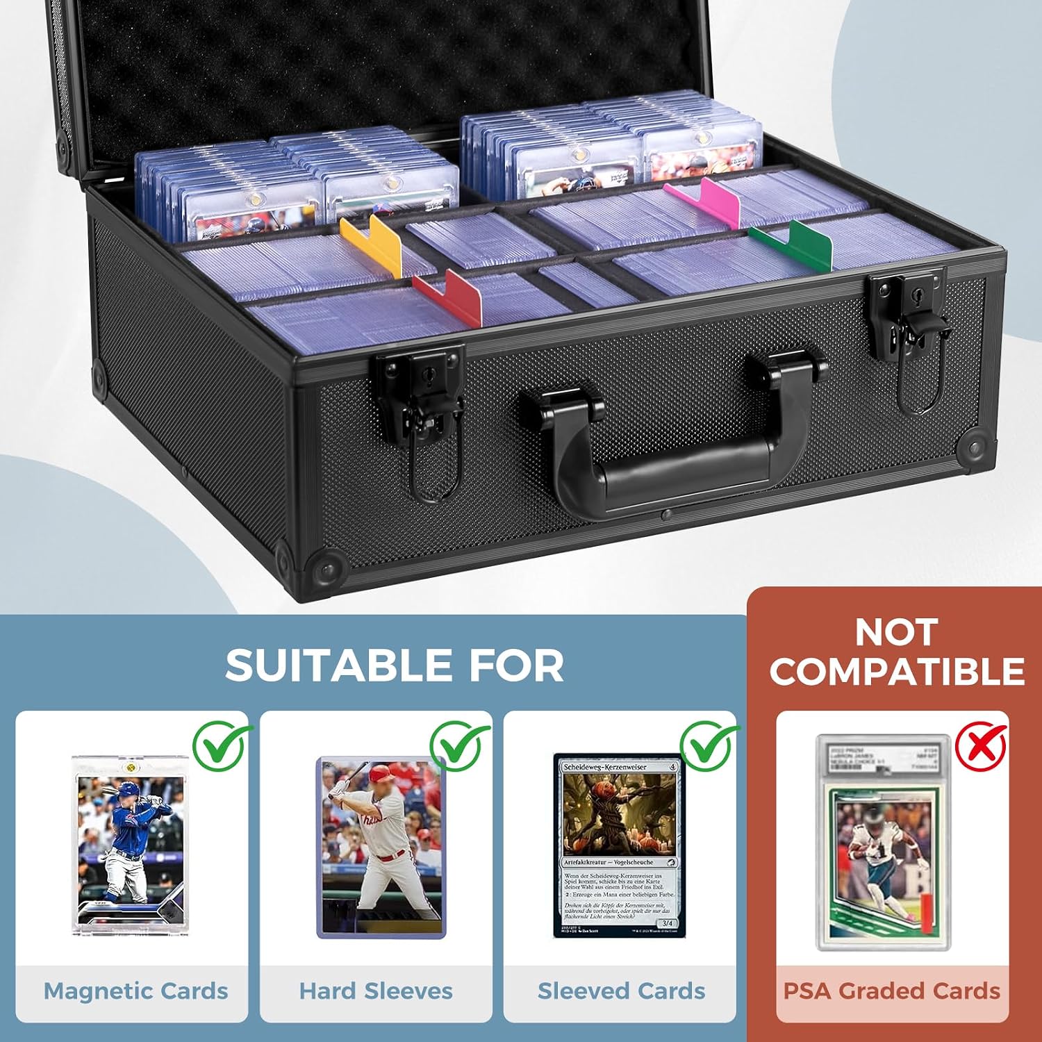 Thumbnail 1 de OEODAJ Top Loader Storage Box 600+ Capacity