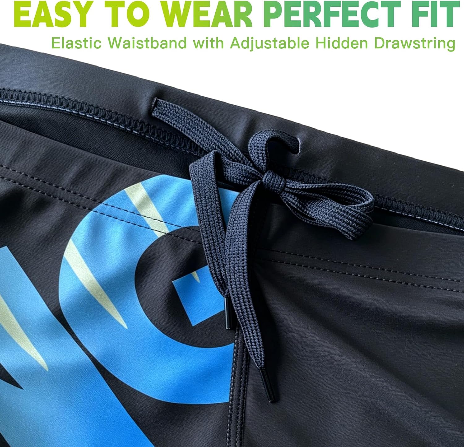 Thumbnail 6 de BLESSONG Maillot de Bain Homme Boxer Respirant et Séchage Rapide – Conception à Cordon Caché