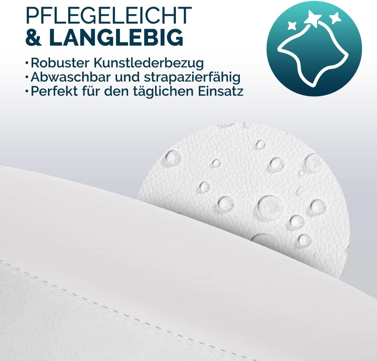 Thumbnail 6 de Casaria Rollhocker 2er Set, höhenverstellbar 46-60 cm