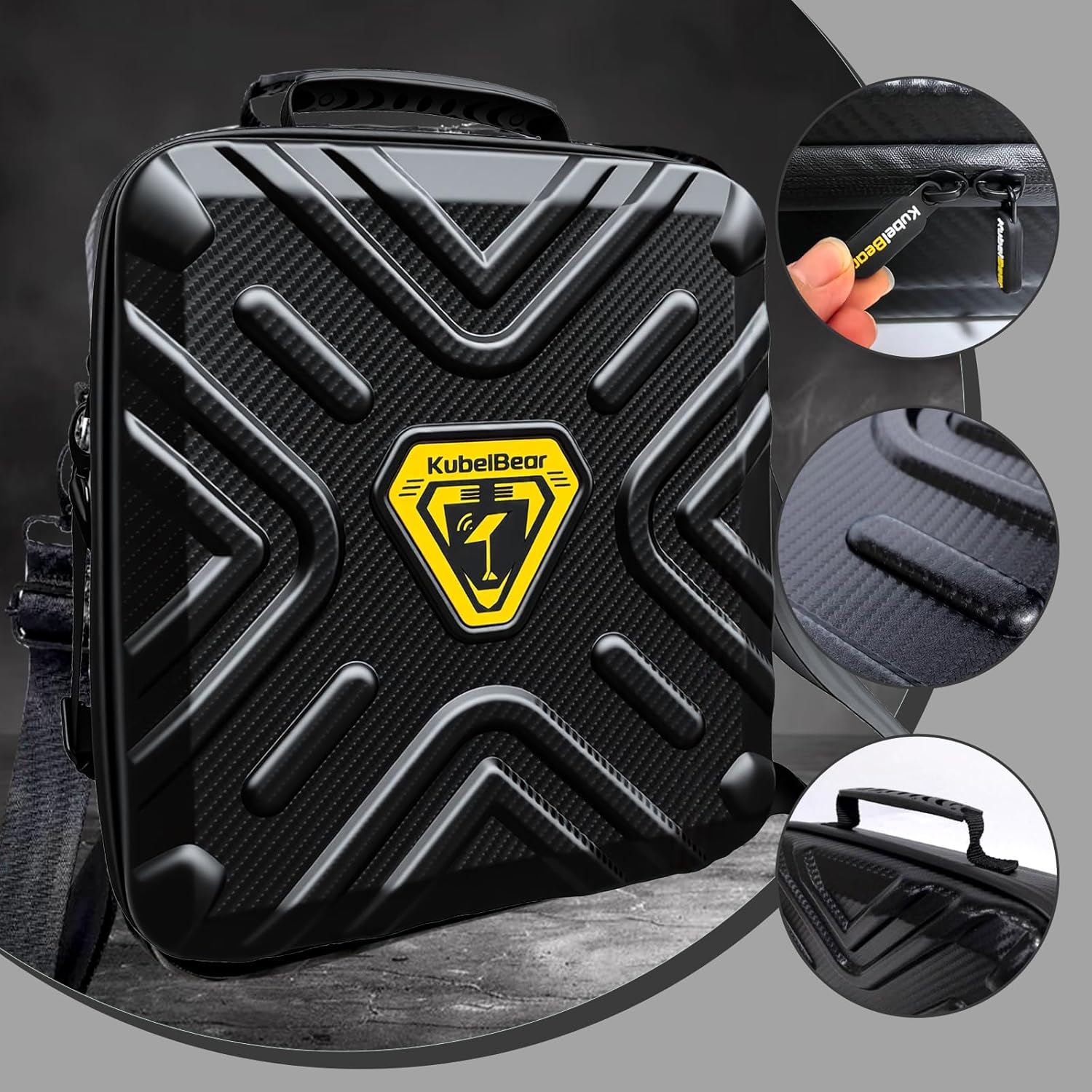 Detalle de Starlink Mini Carry Case: Protective Waterproof Storage for Starlink Mini Dish