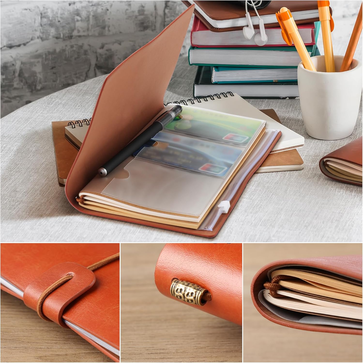 Thumbnail 3 de Welsky Daughter leather journal 144 pages