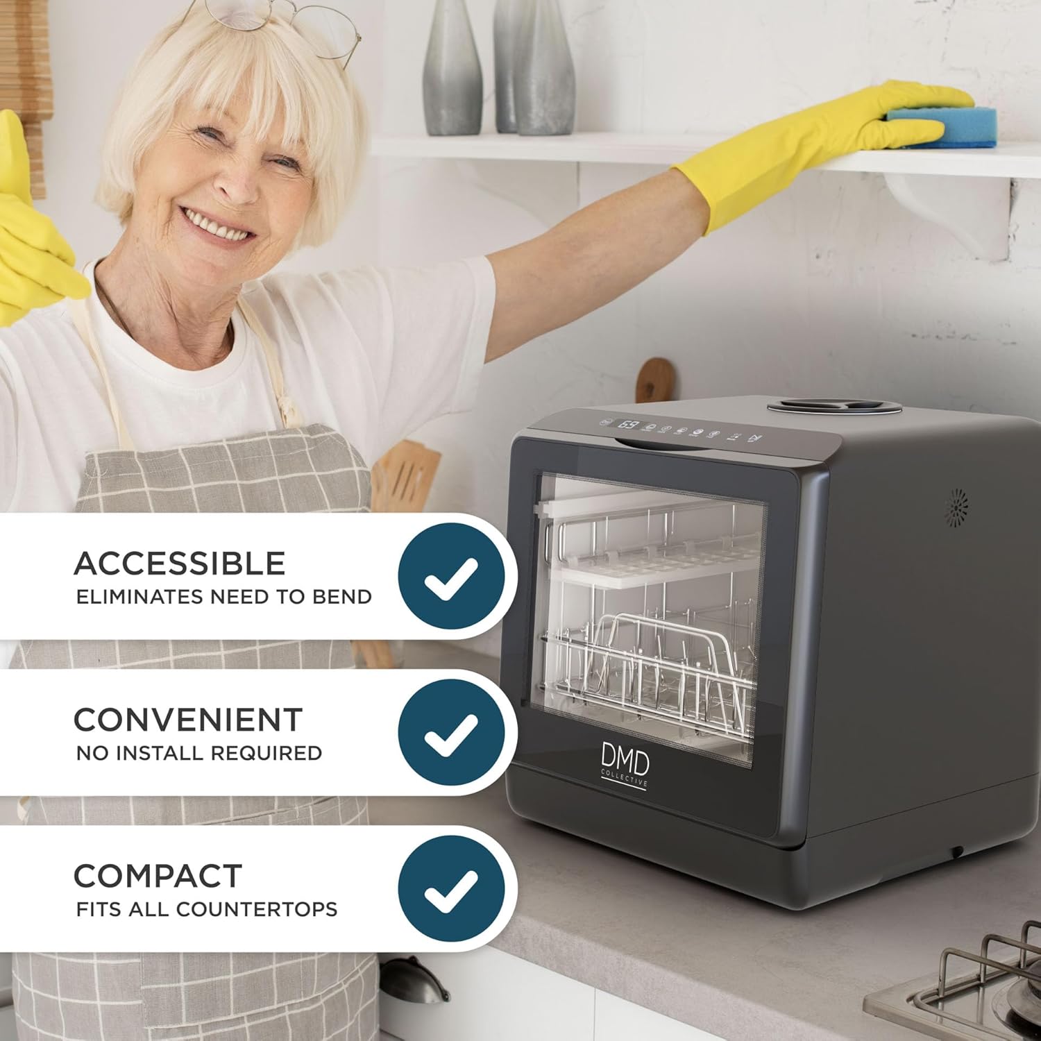 Thumbnail 6 de Mini countertop dishwasher with 5L tank