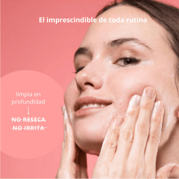 Detalle 2 de Freshly Cosmetics Rose Quartz Facial Cleanser 200 ml limpiador facial suave