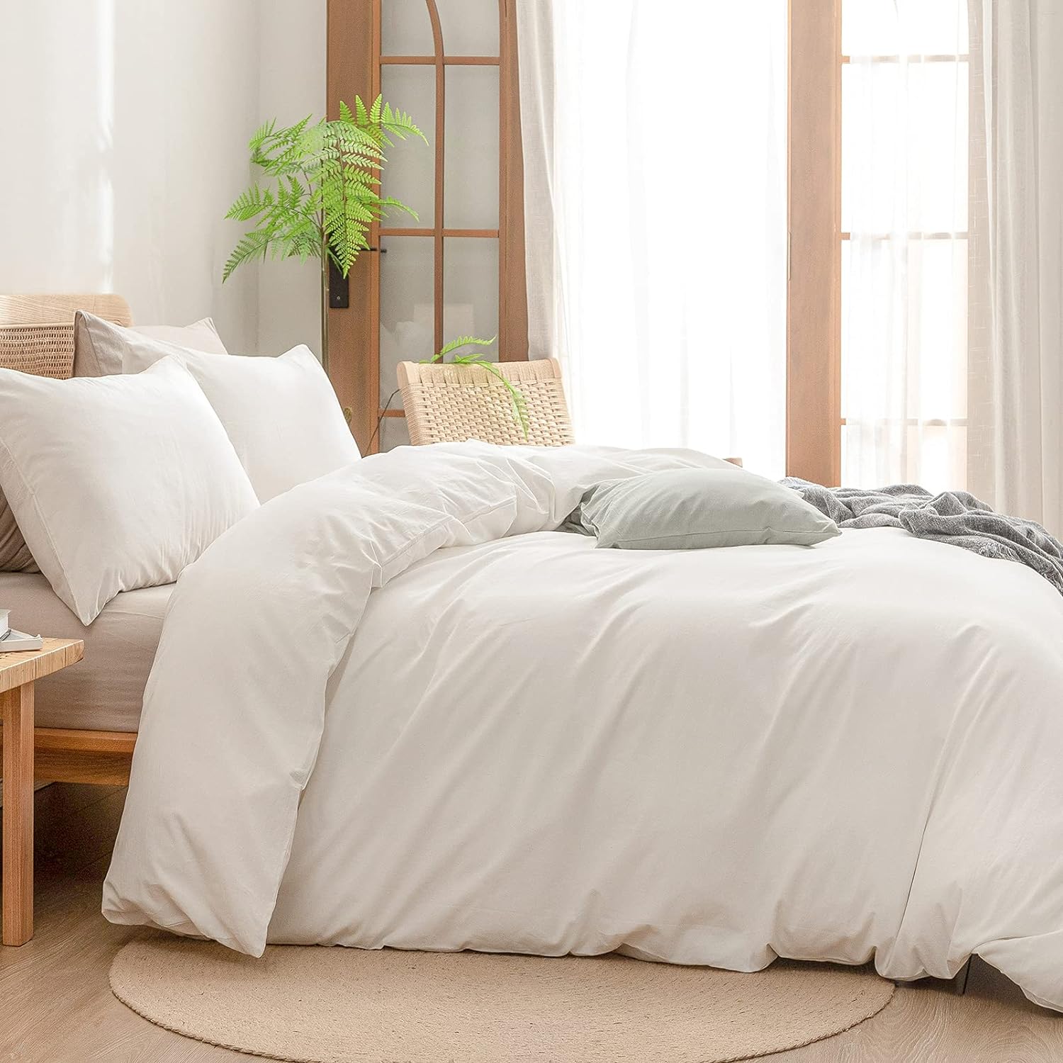 Thumbnail 2 de BESTOUCH Duvet Cover Set Oversized King