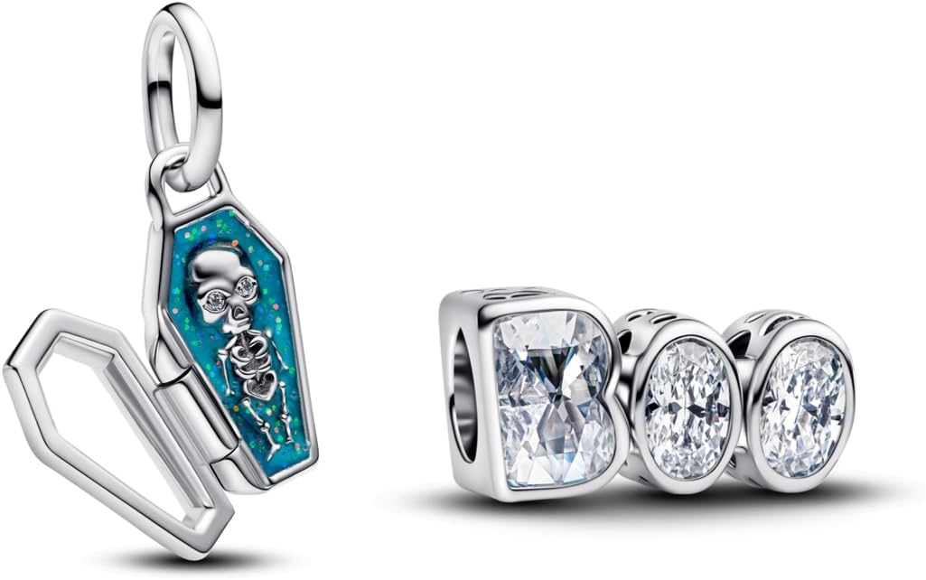 Thumbnail 4 de TCZNAF Halloween Charms Familie Anhänger für Pandora-Armband (Kompatibel, Lochgröße 4,5–6 mm)