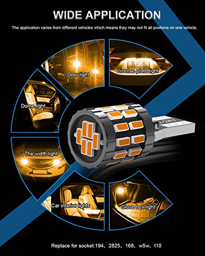 Thumbnail 5 de KATUR T10 W5W Lampadina LED CANBUS 12-24V per auto
