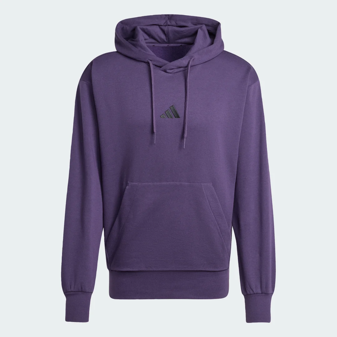 Thumbnail 3 de Sudadera de felpa con capucha adidas Essentials Feelcozy en violeta