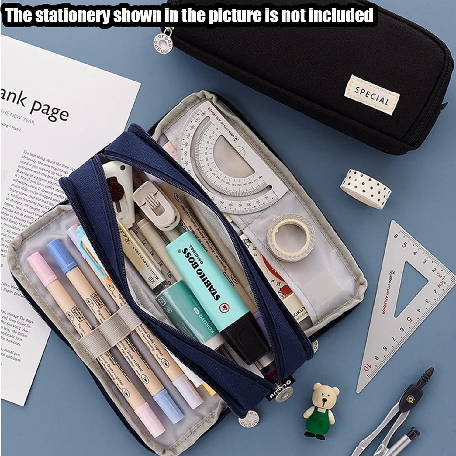 Thumbnail 5 de X SIM FITNESSX Federmäppchen 8,7×3,5 Zoll 📚