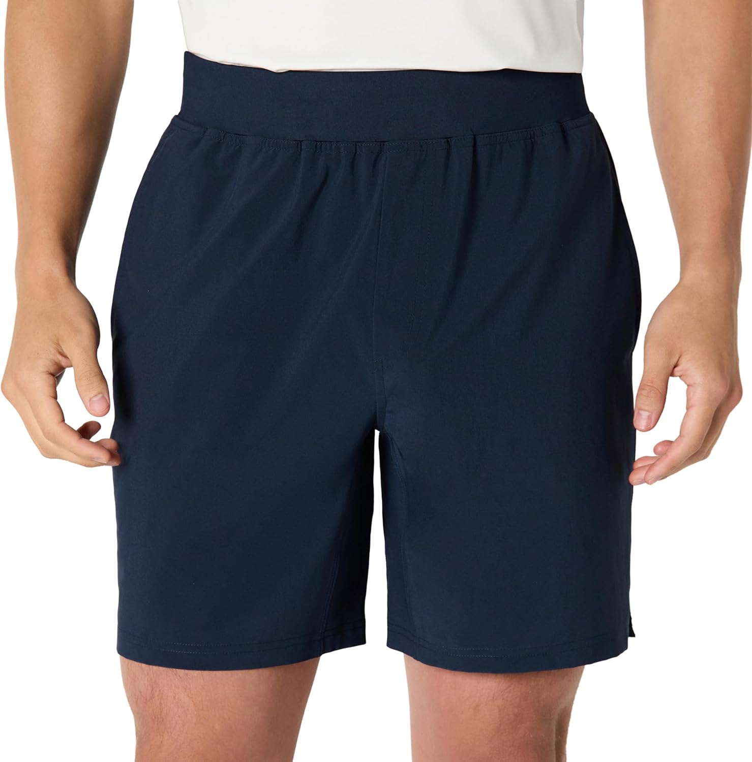 Detalle de Amazon Essentials Men's Athletic Running Training Shorts, 7" Inseam