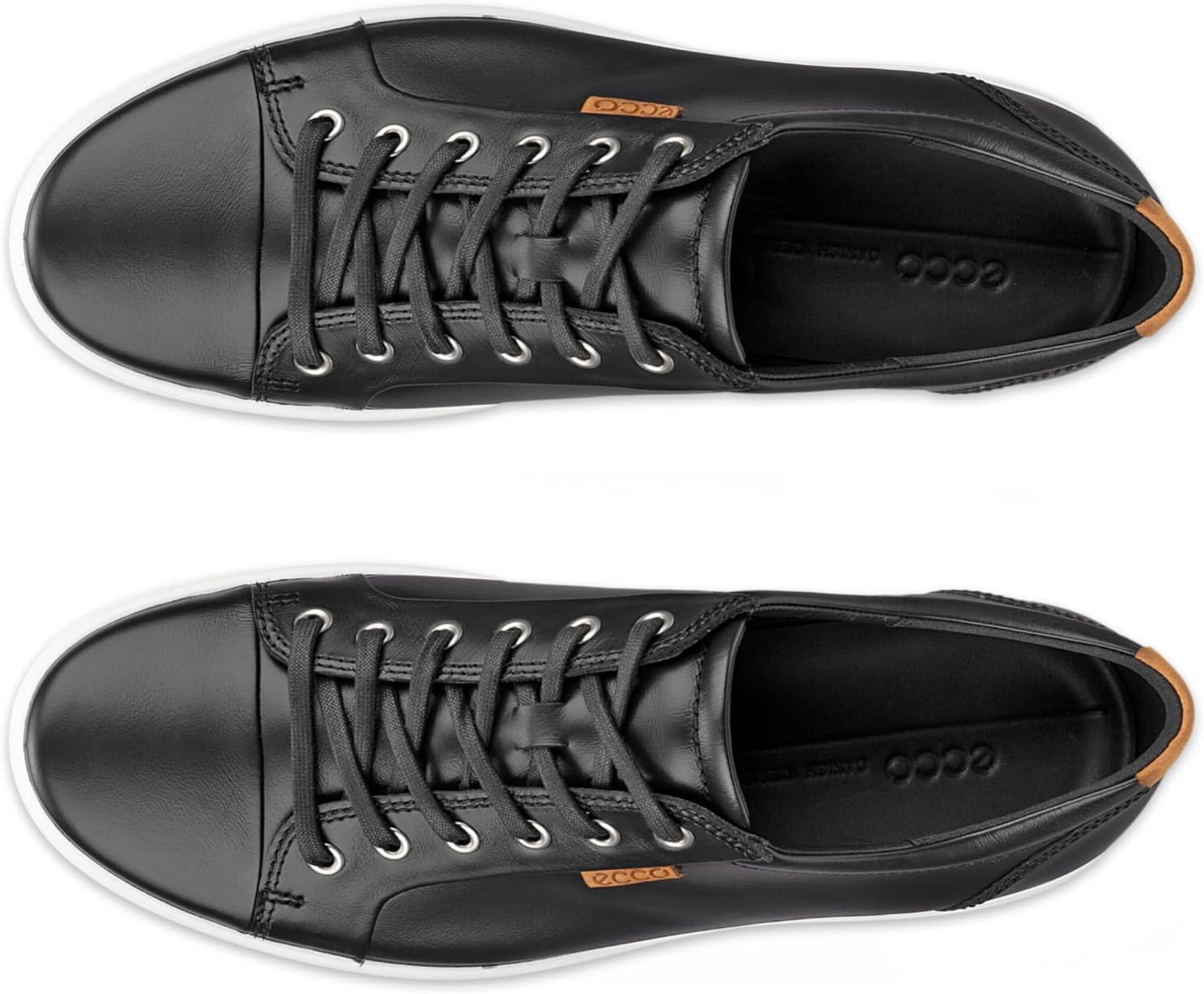 Thumbnail 4 de ECCO Soft 7 men’s leather trainers with long-lace system and FLUIDFORM comfort