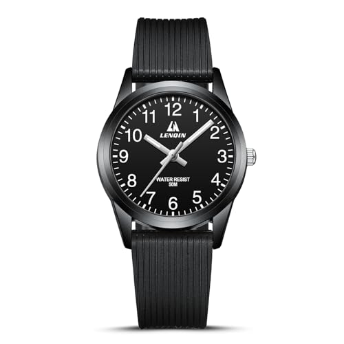 Detalle de LN LENQIN Kids Watch Boys Girls Analog Quartz – Robust, Easy-to-Read & Water-Resistant