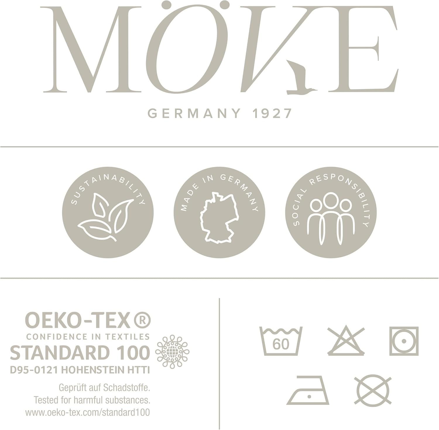 Thumbnail 6 de Möve Superwuschel Duschtuch 80 x 150 cm aus 100% Baumwolle – Dark Grey