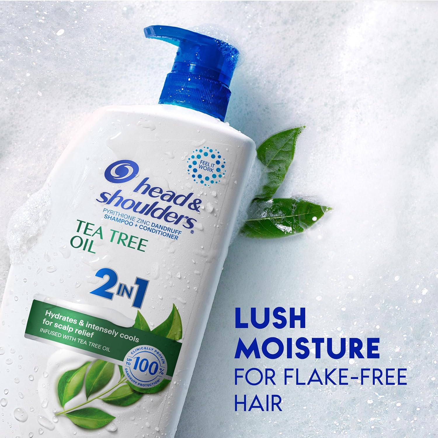 Thumbnail 5 de Head & Shoulders Tea Tree 2-in-1 Shampoo 32.1 fl oz