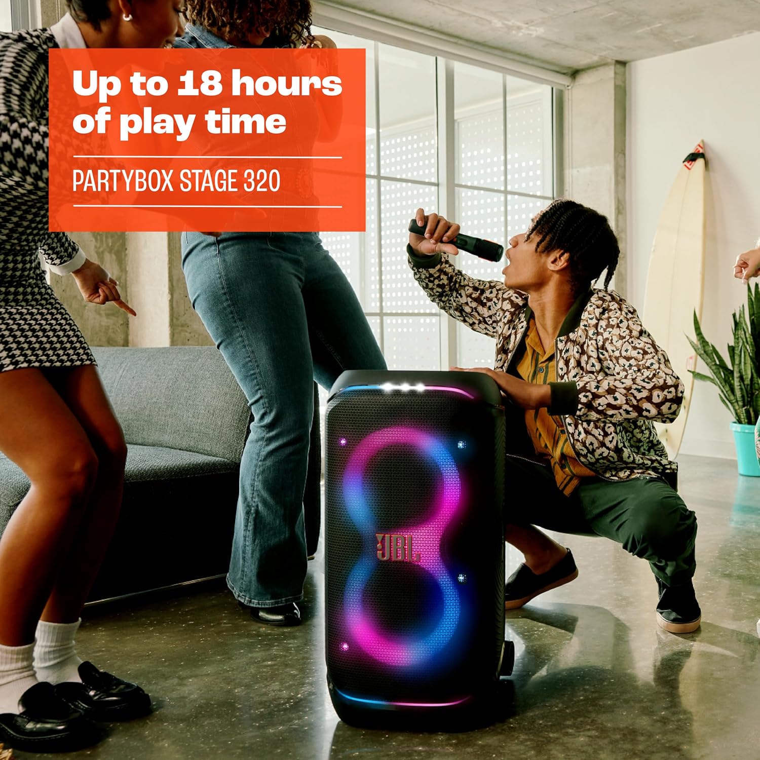 Detalle de JBL portable party speaker Stage 320