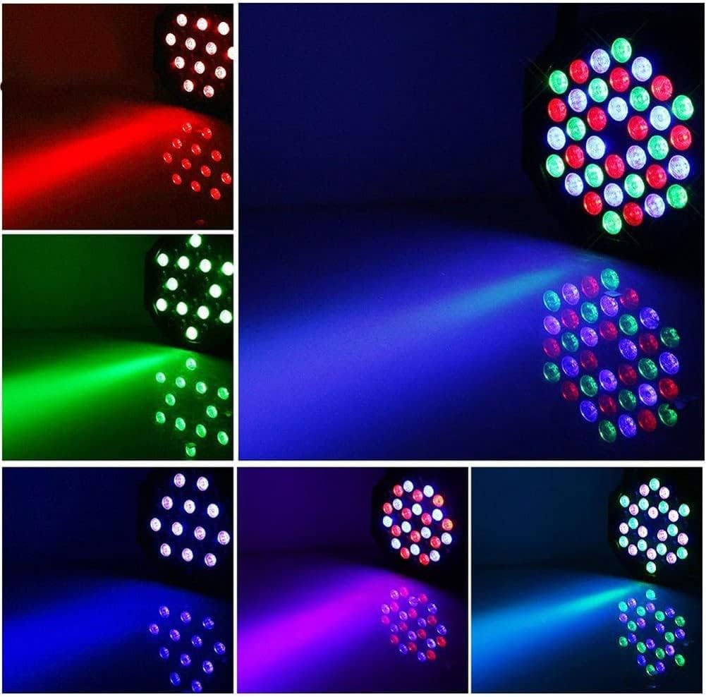Detalle 2 de GdjRttk RGB LED Par Strahler 72W