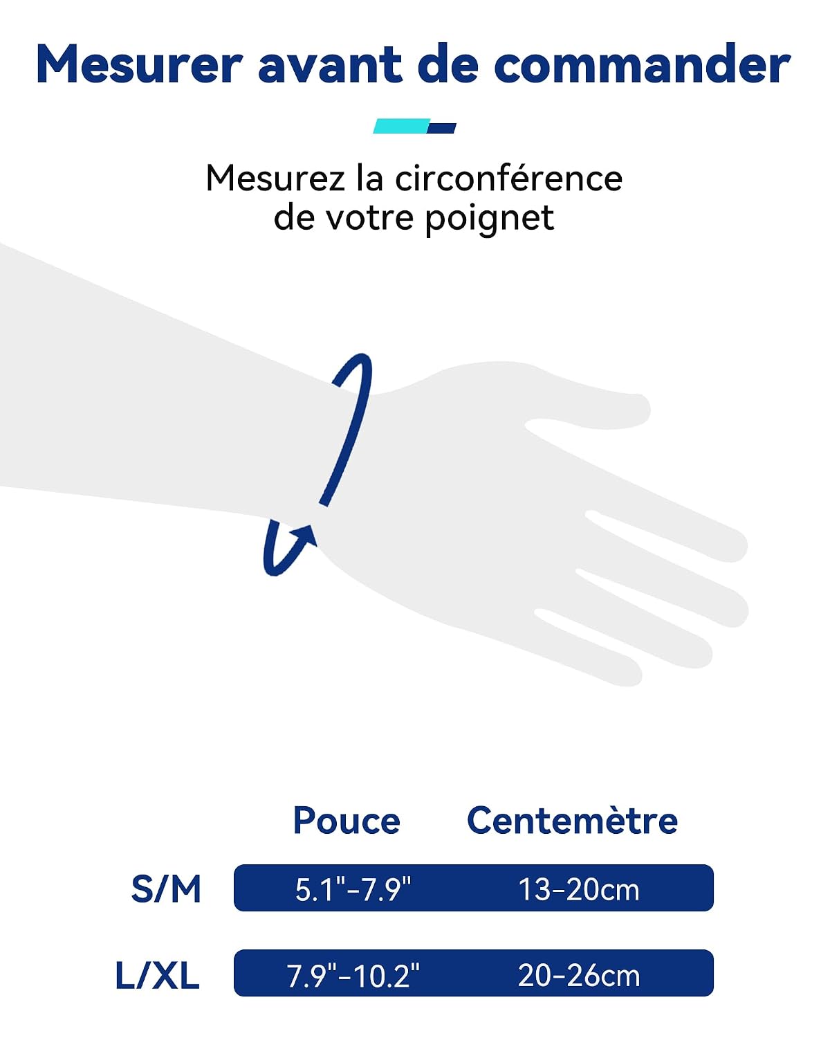 Detalle 2 de Fitomo Orthese Poignet Gauche avec 3 Éclisses Métalliques — Réglable et Douce pour le Pouce
