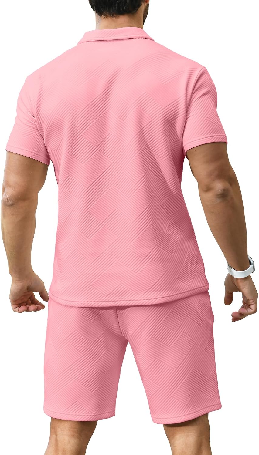 Thumbnail 3 de KUYIGO Men's Polo Tracksuit M-3XL